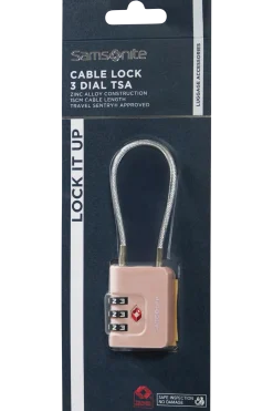 Ta Revolution Lucchetto a cavo TSA con codice a 3 cifre